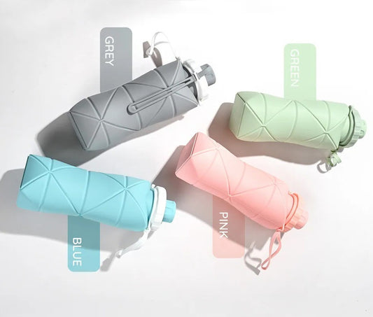 Silicone Folding Bottle | Smart Travel Bottle Collapsible Design