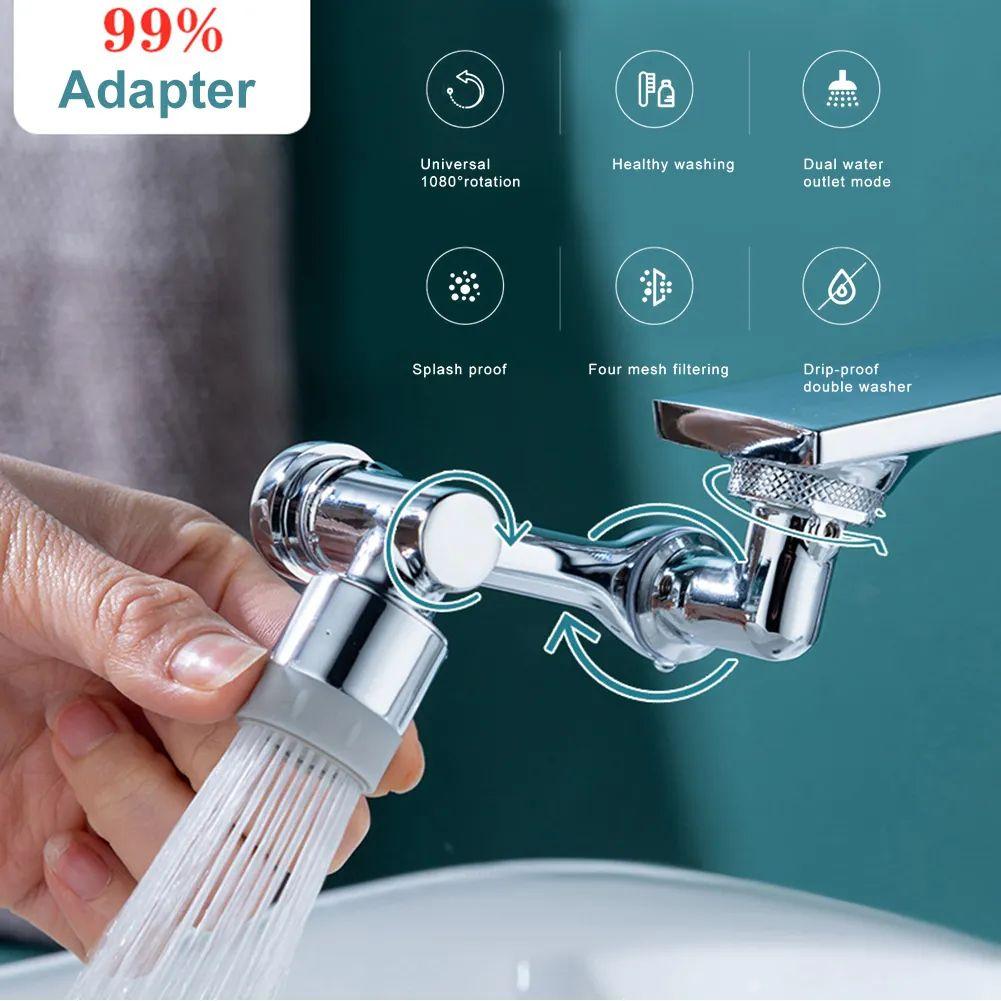 Rotatable Faucet Aerator – Water Saving Splash Filter Nozzle