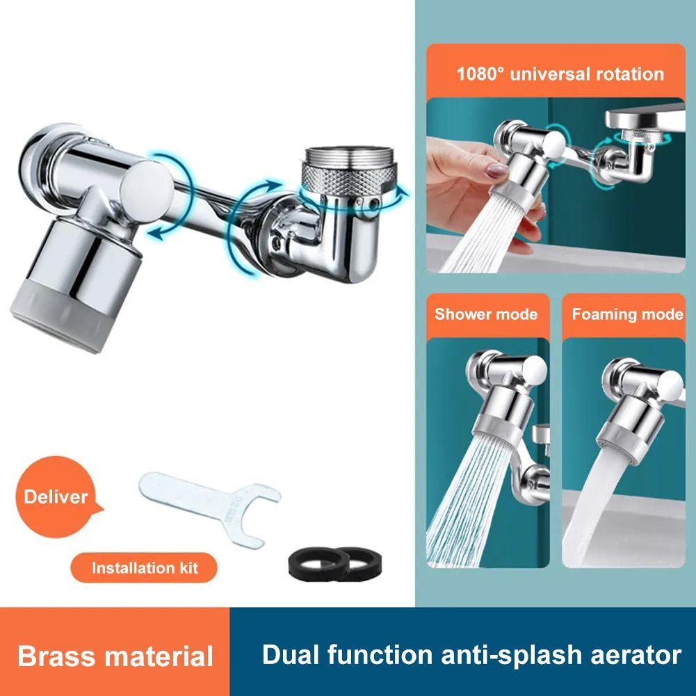 Rotatable Faucet Aerator – Water Saving Splash Filter Nozzle