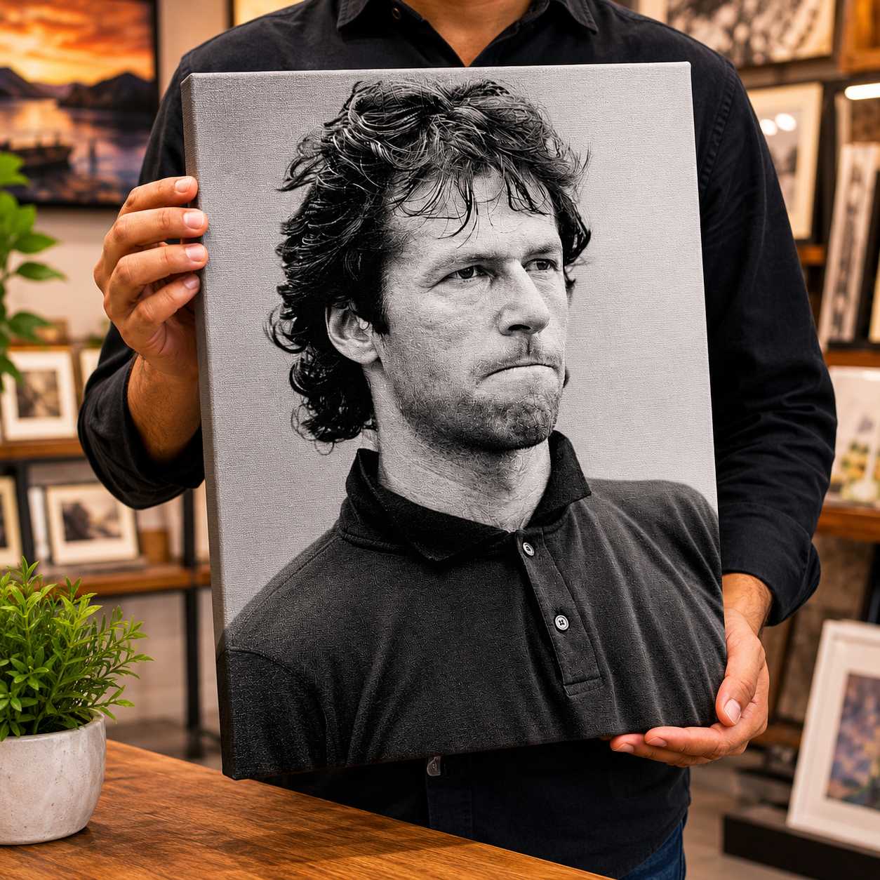 Imran Khan Printed Wall Hanging Frame | Premium Quality Wall Decor