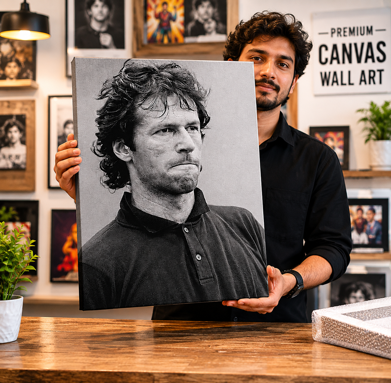 Imran Khan Printed Wall Hanging Frame | Premium Quality Wall Decor