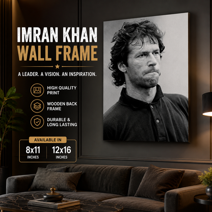 Imran Khan Printed Wall Hanging Frame | Premium Quality Wall Decor