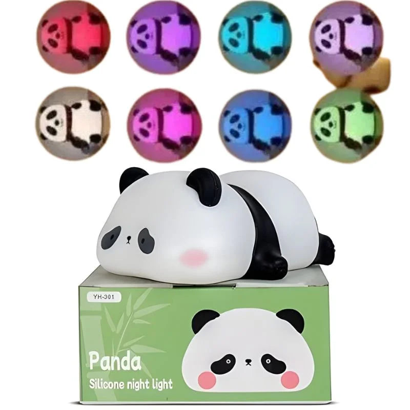 Cute Panda Night Light Lamp For Kids