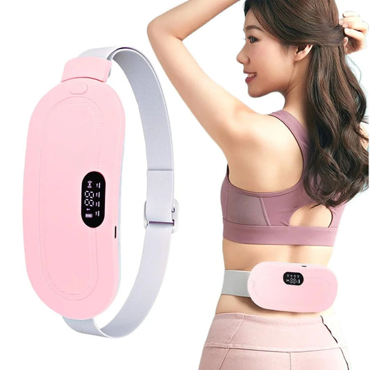 Portable Menstrual Heating Cramp Pad Belt for Women – Electric Period Pain Relief Massager